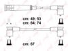 LYNXauto SPC1407 Ignition Cable Kit